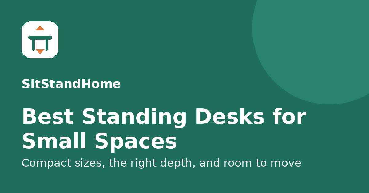 Standing desks for small spaces illustration